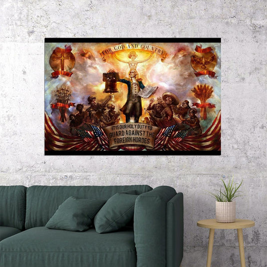 Bioshock Video Game Poster Action Rpg Wall Art Sci-fi Gaming Print - xonomax