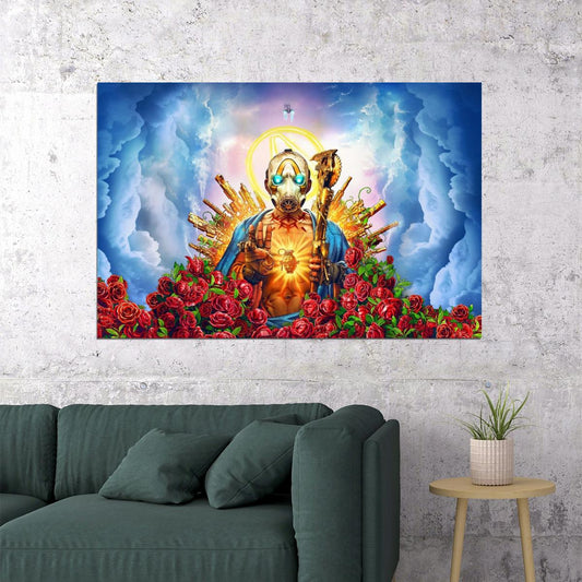 Borderlands Video Game Poster Action Rpg Wall Art Gaming Print - xonomax