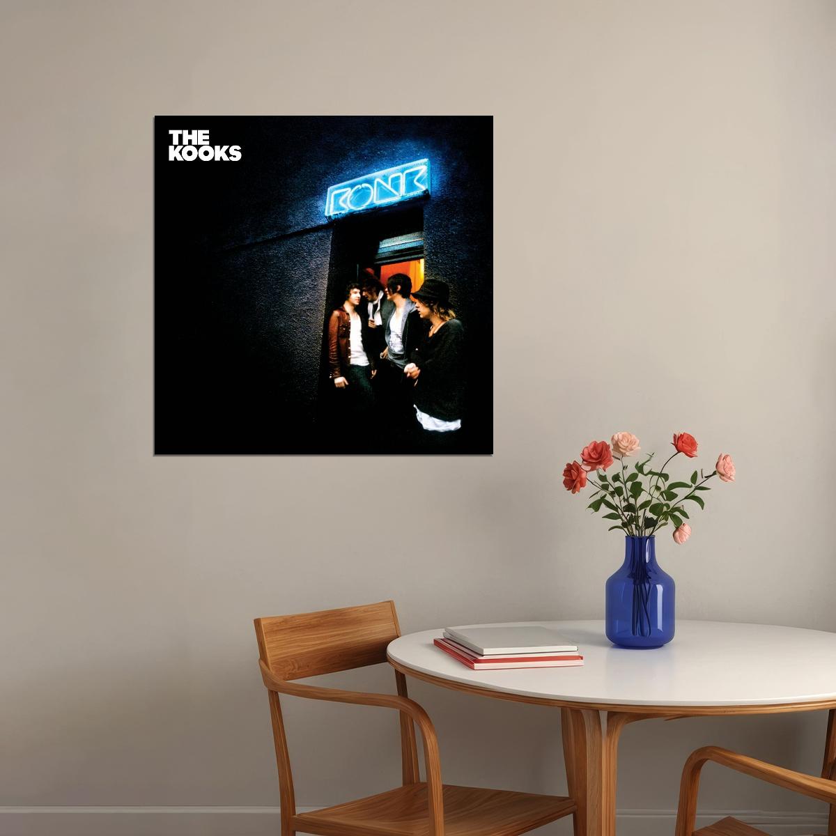 The Kooks Konk Album Cover Art Music Poster Iconic Indie Rock Band Print - xonomax