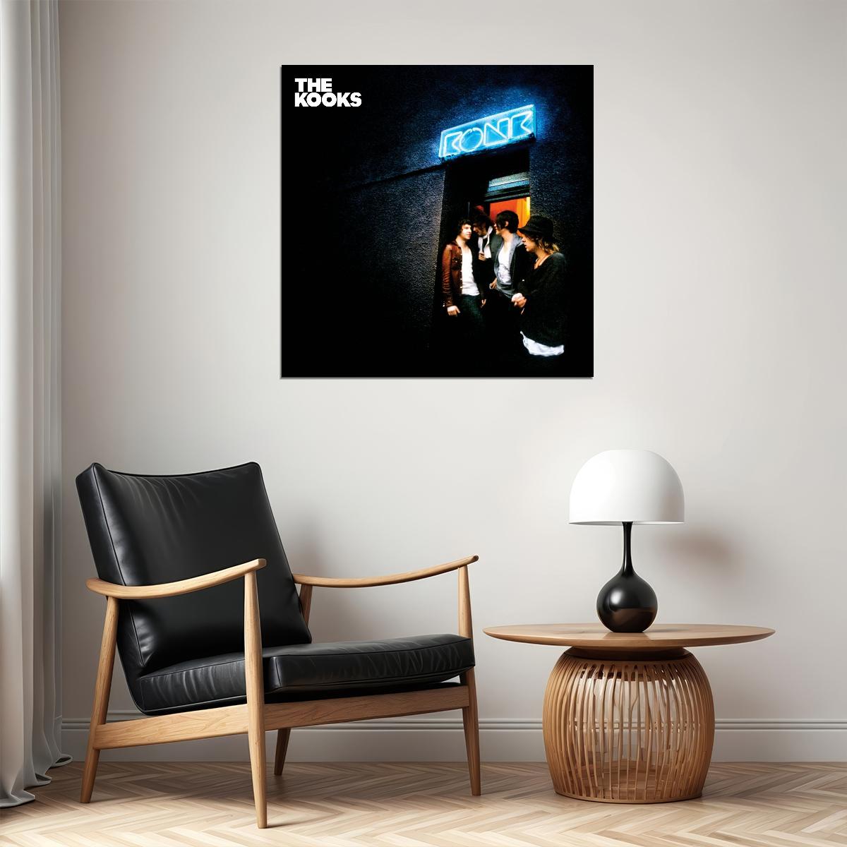 The Kooks Konk Album Cover Art Music Poster Iconic Indie Rock Band Print - xonomax