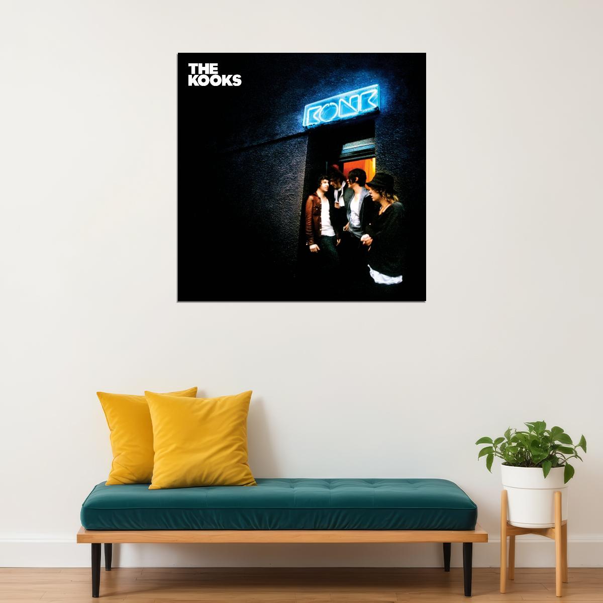 The Kooks Konk Album Cover Art Music Poster Iconic Indie Rock Band Print - xonomax