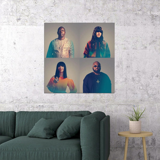 Khruangbin Music Poster Band Wall Print - xonomax