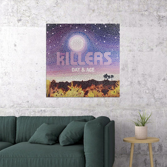 The Killers Day & Age Album Cover Art Music Poster Iconic Rock Band Print - xonomax