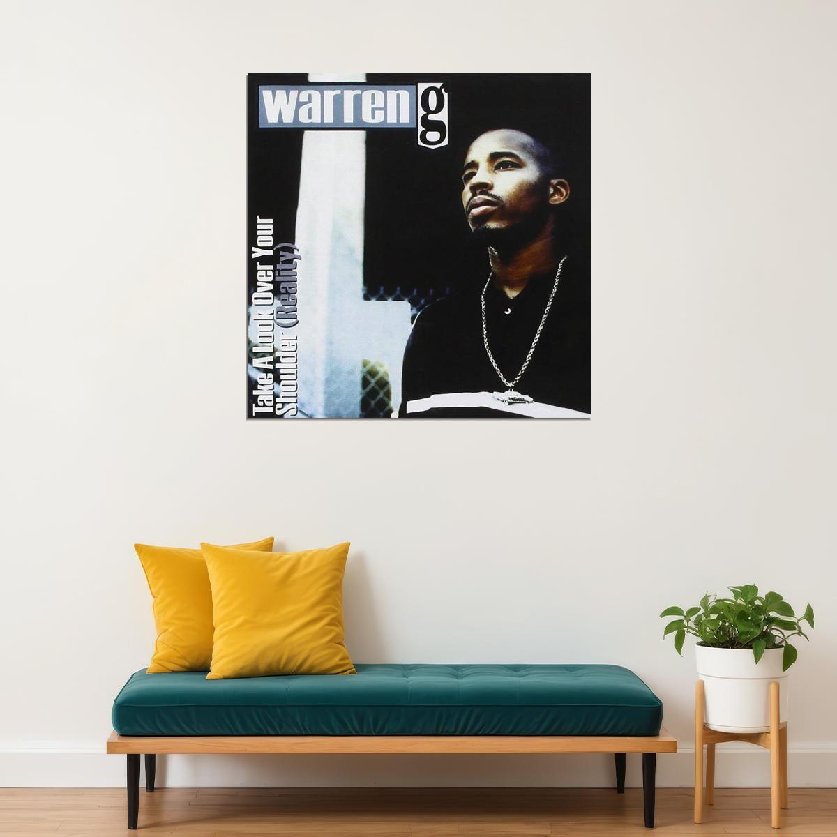 Warren G Take A Look Over Your Shoulder Album Cover Art Rapper Music Poster - xonomax