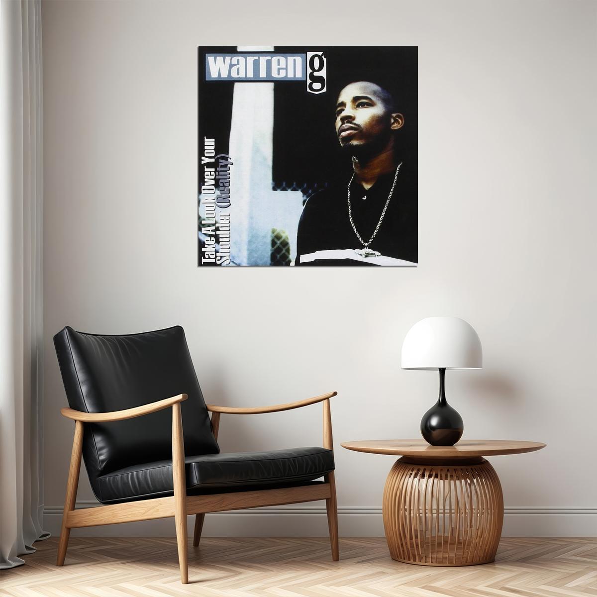 Warren G Take A Look Over Your Shoulder Album Cover Art Rapper Music Poster - xonomax