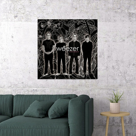 Weezers Album Cover Art Rock Music Poster - xonomax