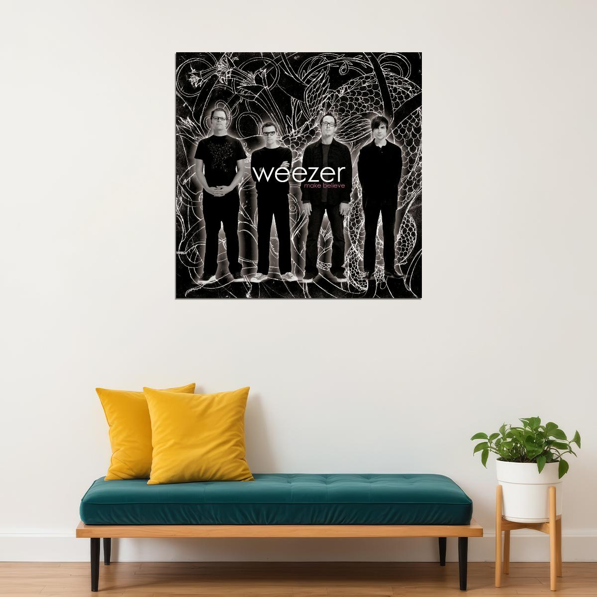 Weezers Album Cover Art Rock Music Poster - xonomax