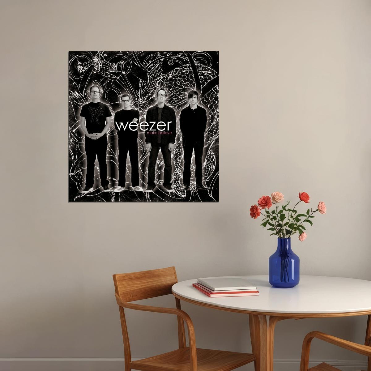 Weezers Album Cover Art Rock Music Poster - xonomax