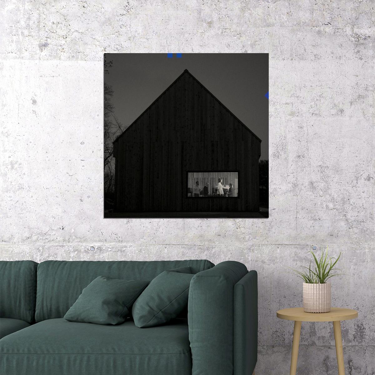 The National Sleep Well Beast Album Cover Art Music Poster Iconic Indie Rock Band Print - xonomax