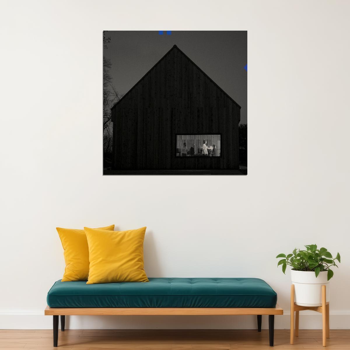 The National Sleep Well Beast Album Cover Art Music Poster Iconic Indie Rock Band Print - xonomax