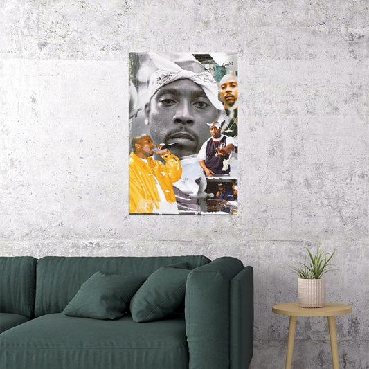 Nate Dogg Music Poster Rap Hip-hop Artist Wall Print - xonomax