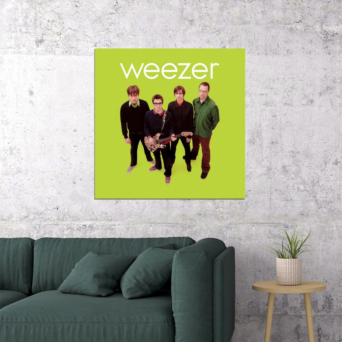 Weezers Album Cover Art Rock Music Poster - xonomax