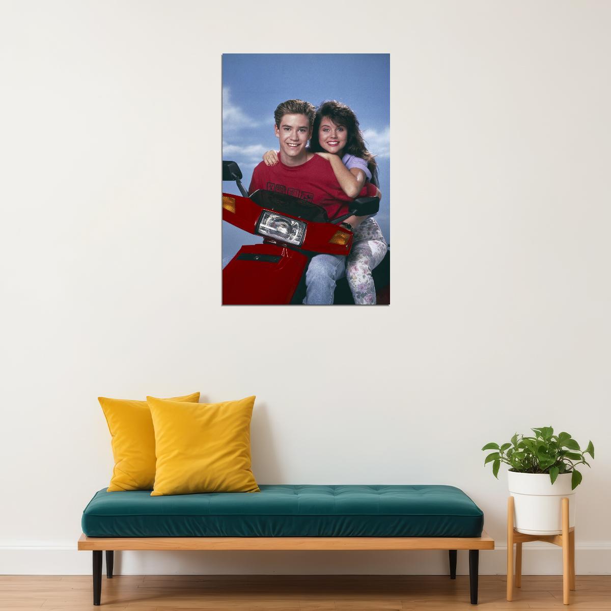 Saved By The Bell Retro 1990s Movie Poster Classic Tv Nostalgia Wall Art - xonomax