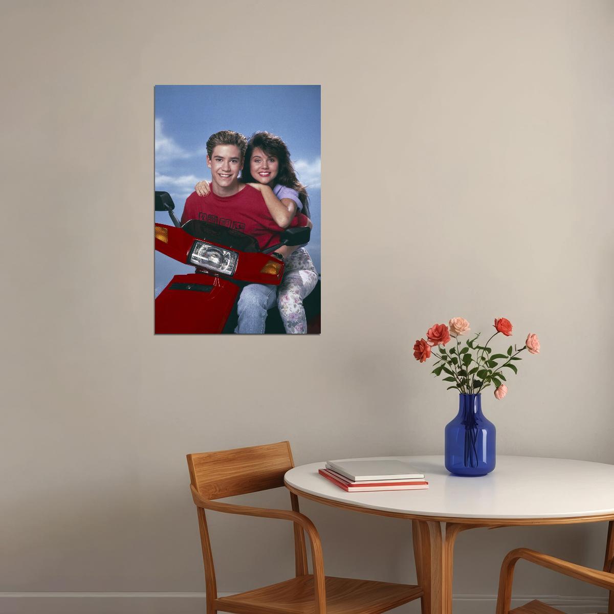 Saved By The Bell Retro 1990s Movie Poster Classic Tv Nostalgia Wall Art - xonomax