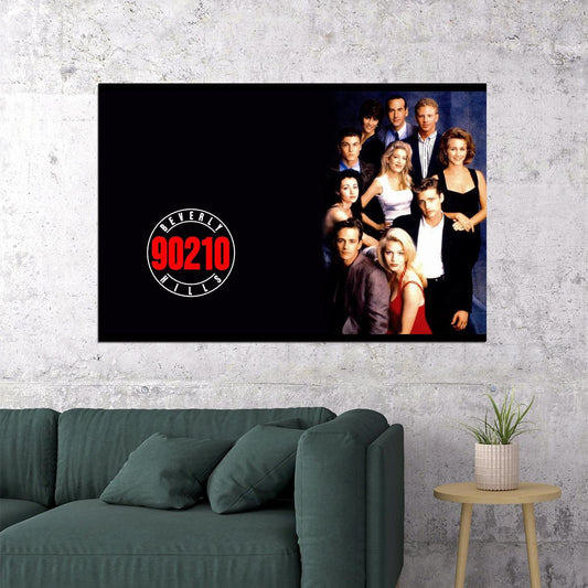 90210 Tv Series Movie Poster Drama Series Wall Art 80s 90s Show Print - xonomax