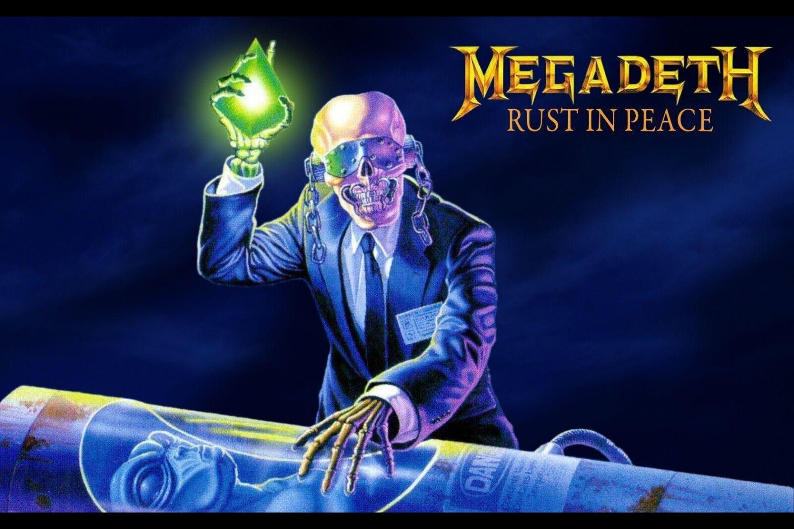 Poster - Megadeth Music Poster Iconic Heavy Metal Band Wall Print
