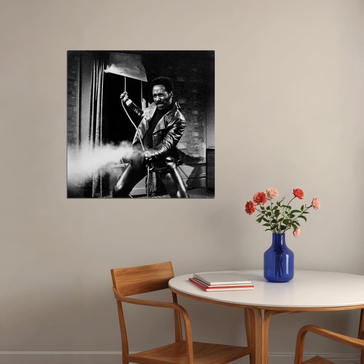 Shaft 1971 Movie Poster Classic Action Film Retro Detective Wall Print - xonomax