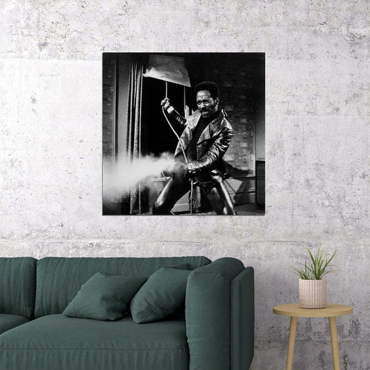 Shaft 1971 Movie Poster Classic Action Film Retro Detective Wall Print - xonomax