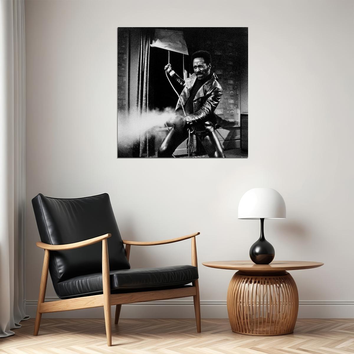 Shaft 1971 Movie Poster Classic Action Film Retro Detective Wall Print - xonomax