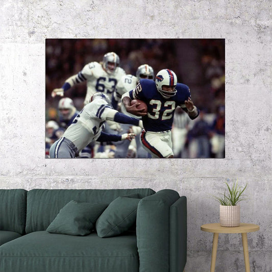 O. J. Simpson Poster Nfl Football Player Motivational Sports Print Wall Art - xonomax