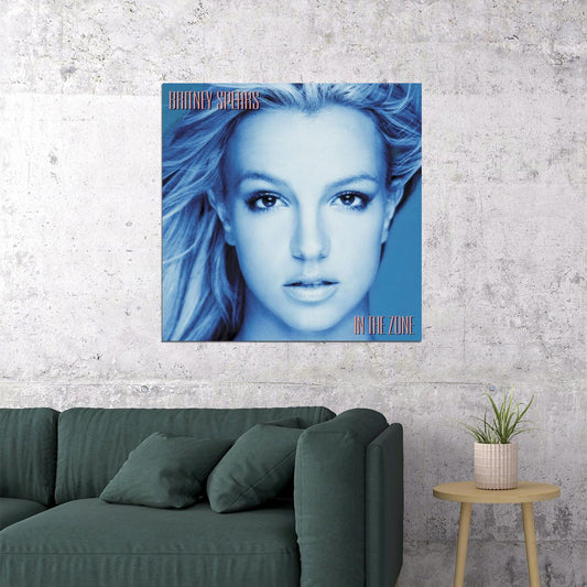 Britney Spears Album Cover Art Pop 90s 00s Music Poster Celebrity Music Print - xonomax