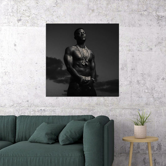Lil Boosie Music Poster Rap Rapper Wall Art - xonomax