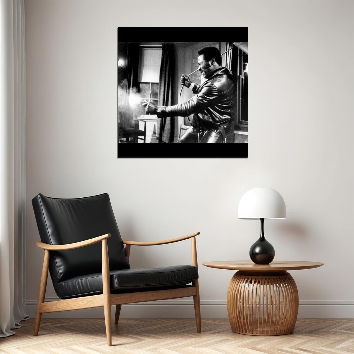 Shaft 1971 Movie Poster Classic Action Film Retro Detective Wall Print - xonomax