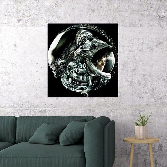 Alien Ellen Ripley Poster Sci-fi Movie Wall Art Heroine Classic Film Print - xonomax