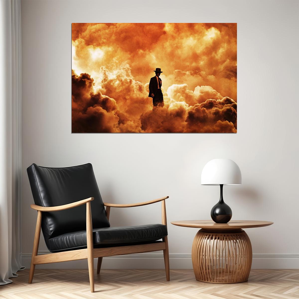 Oppenheimer 2023 Oskar Movie Poster Historical Drama Film Wall Art - xonomax