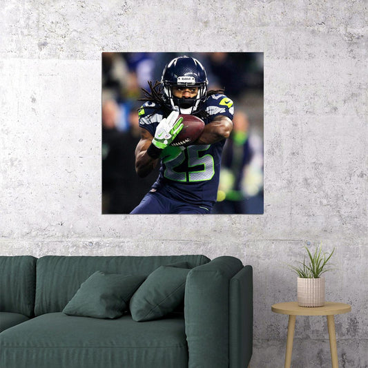 Seattle Seahawks Richard Sherman Nfl Poster Famous Cornerback Motivational Sports Print - xonomax