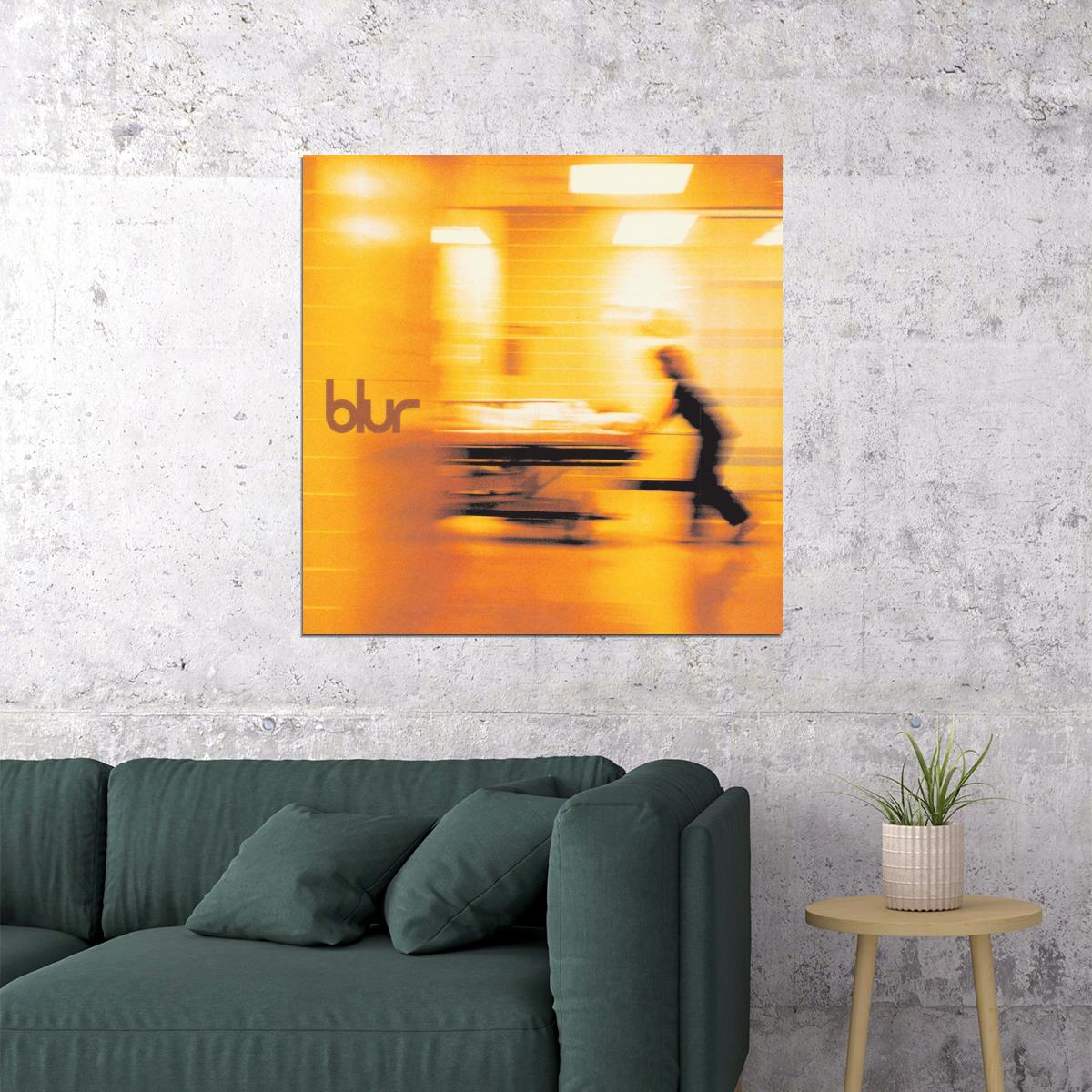 Blur Album Cover Art Britpop Music Poster Band Music Print - xonomax