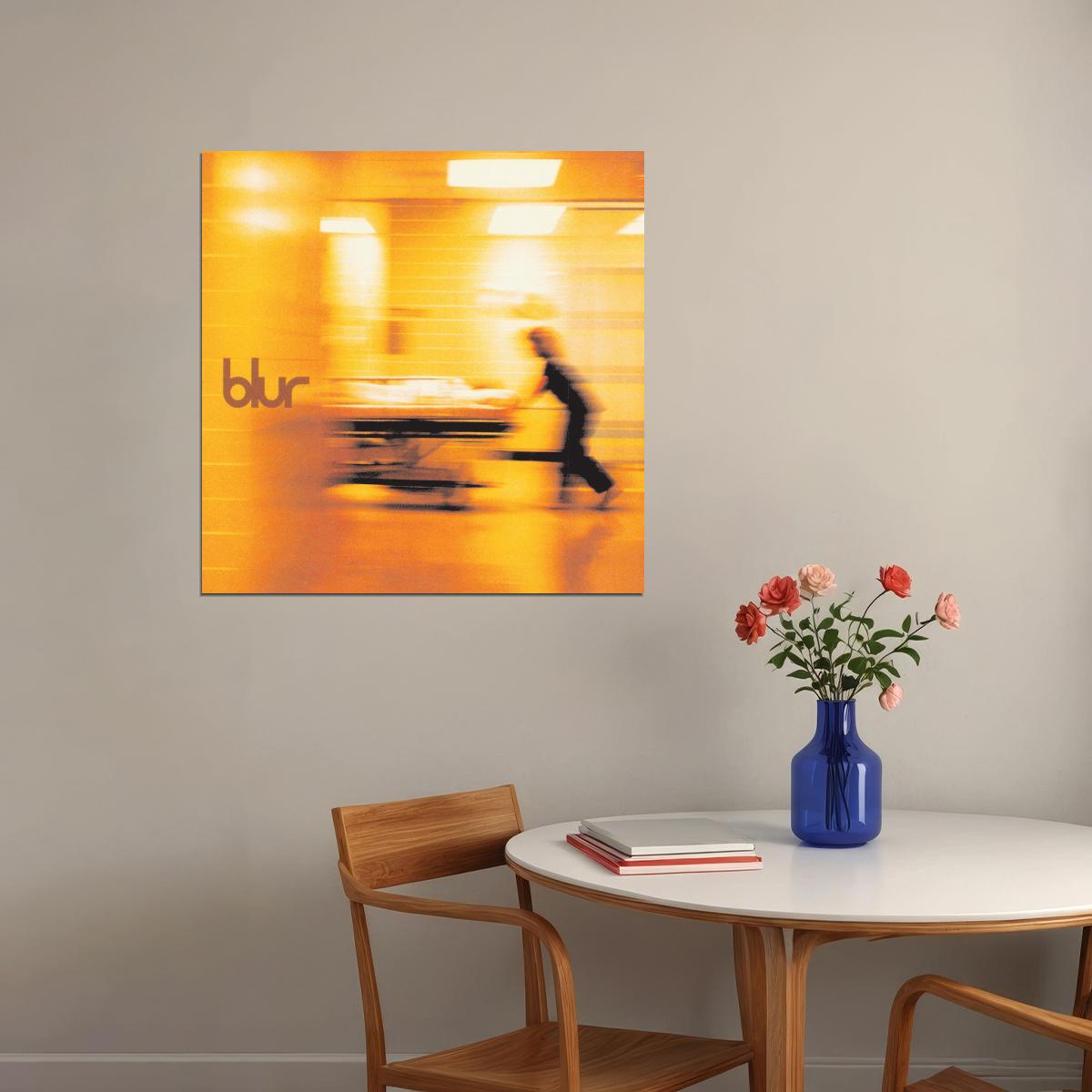 Blur Album Cover Art Britpop Music Poster Band Music Print - xonomax