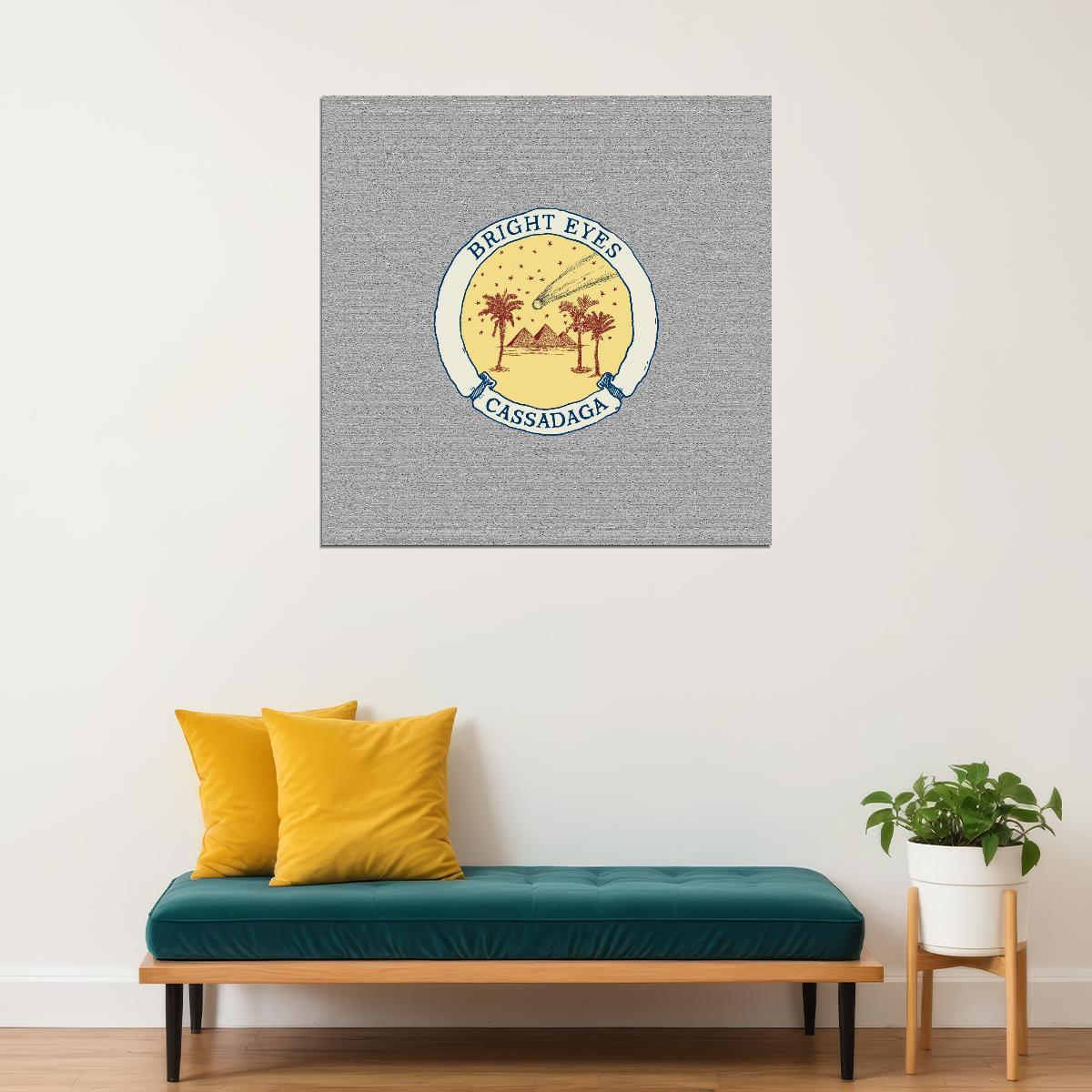 Bright Eyes Band Poster Indie Rock Music Wall Art Alternative Band Print - xonomax