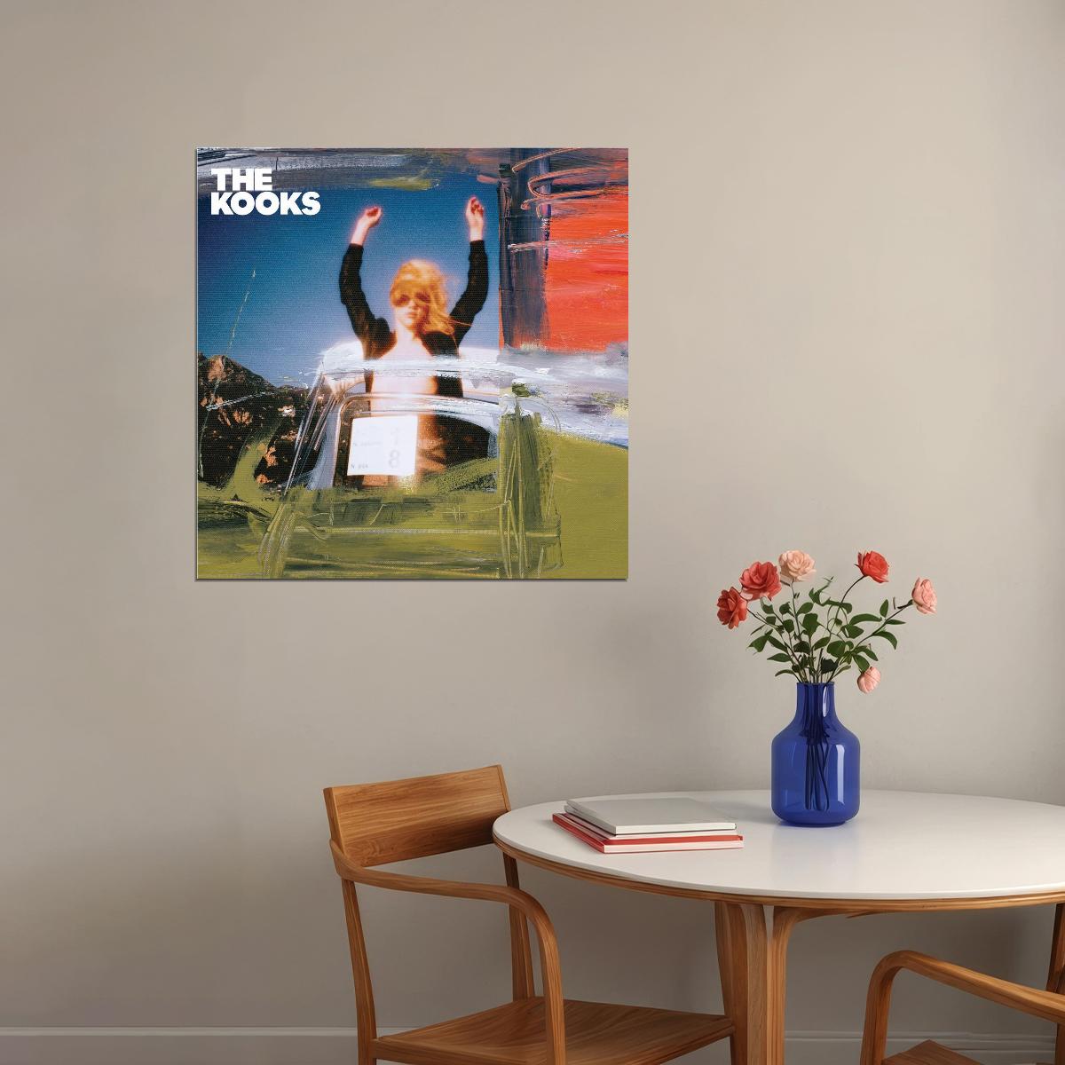 The Kooks Junk Of The Heart Album Cover Art Music Poster Iconic Indie Rock Band Print - xonomax
