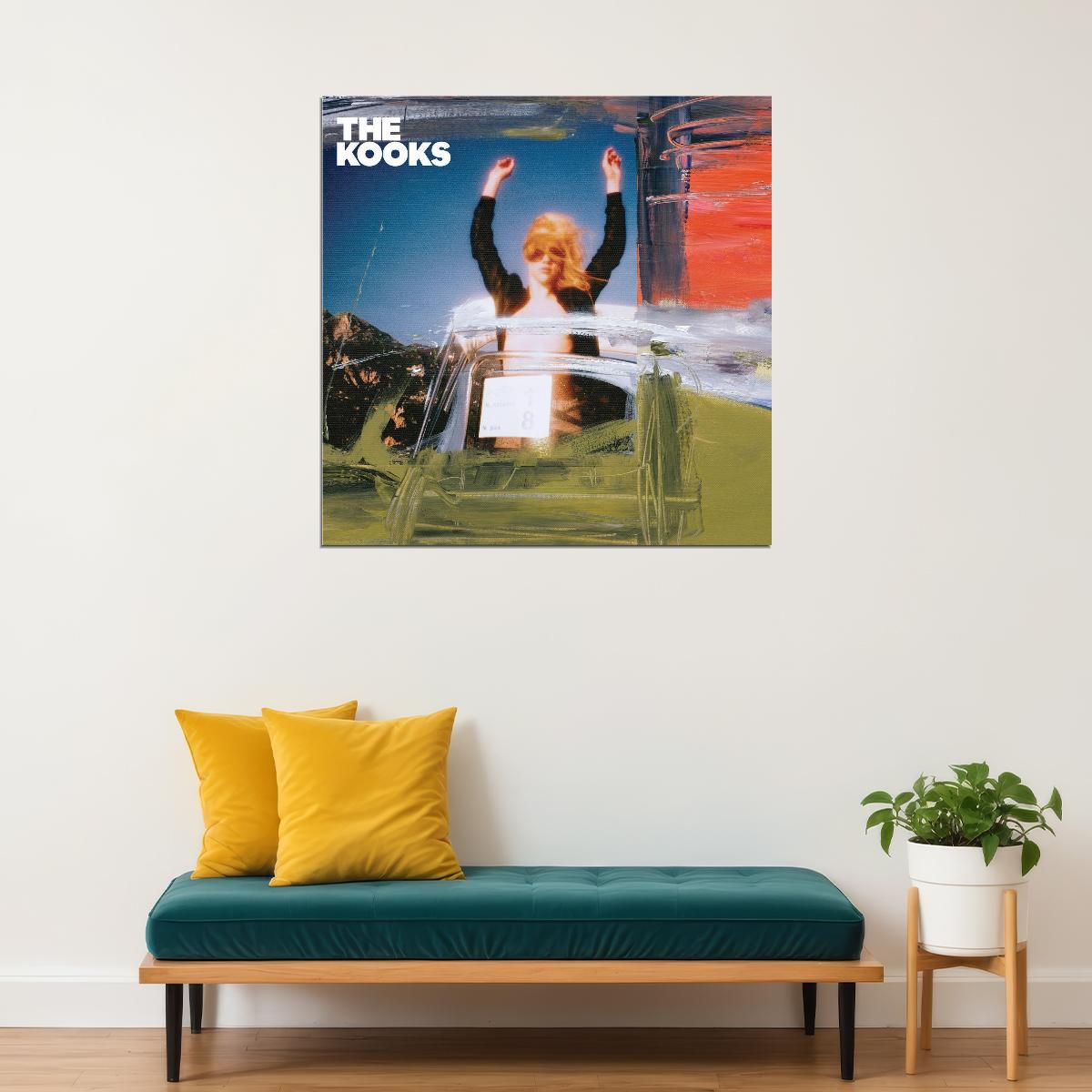 The Kooks Junk Of The Heart Album Cover Art Music Poster Iconic Indie Rock Band Print - xonomax