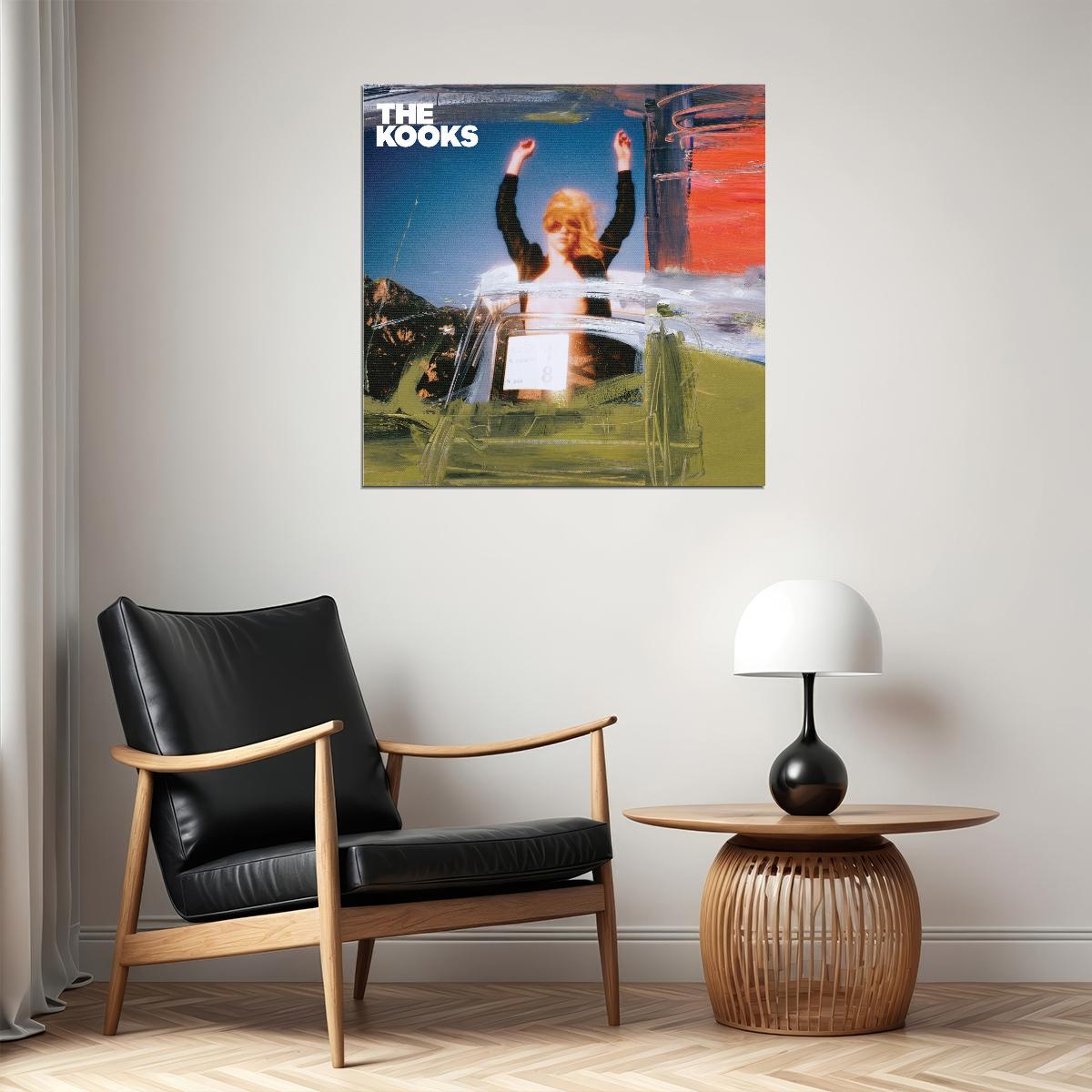 The Kooks Junk Of The Heart Album Cover Art Music Poster Iconic Indie Rock Band Print - xonomax
