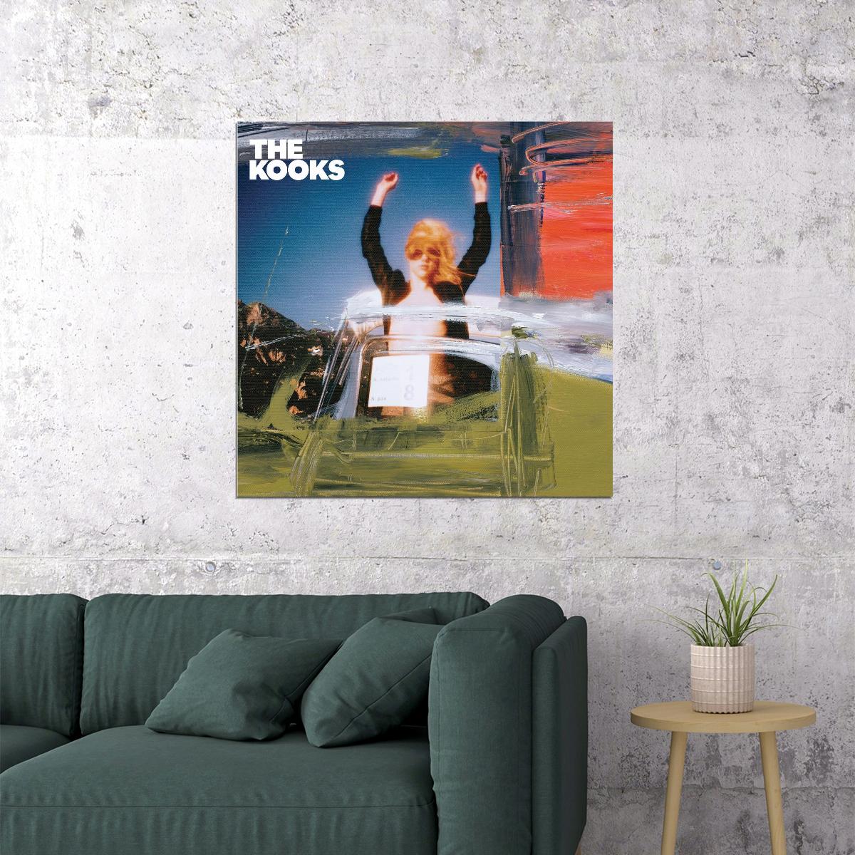 The Kooks Junk Of The Heart Album Cover Art Music Poster Iconic Indie Rock Band Print - xonomax