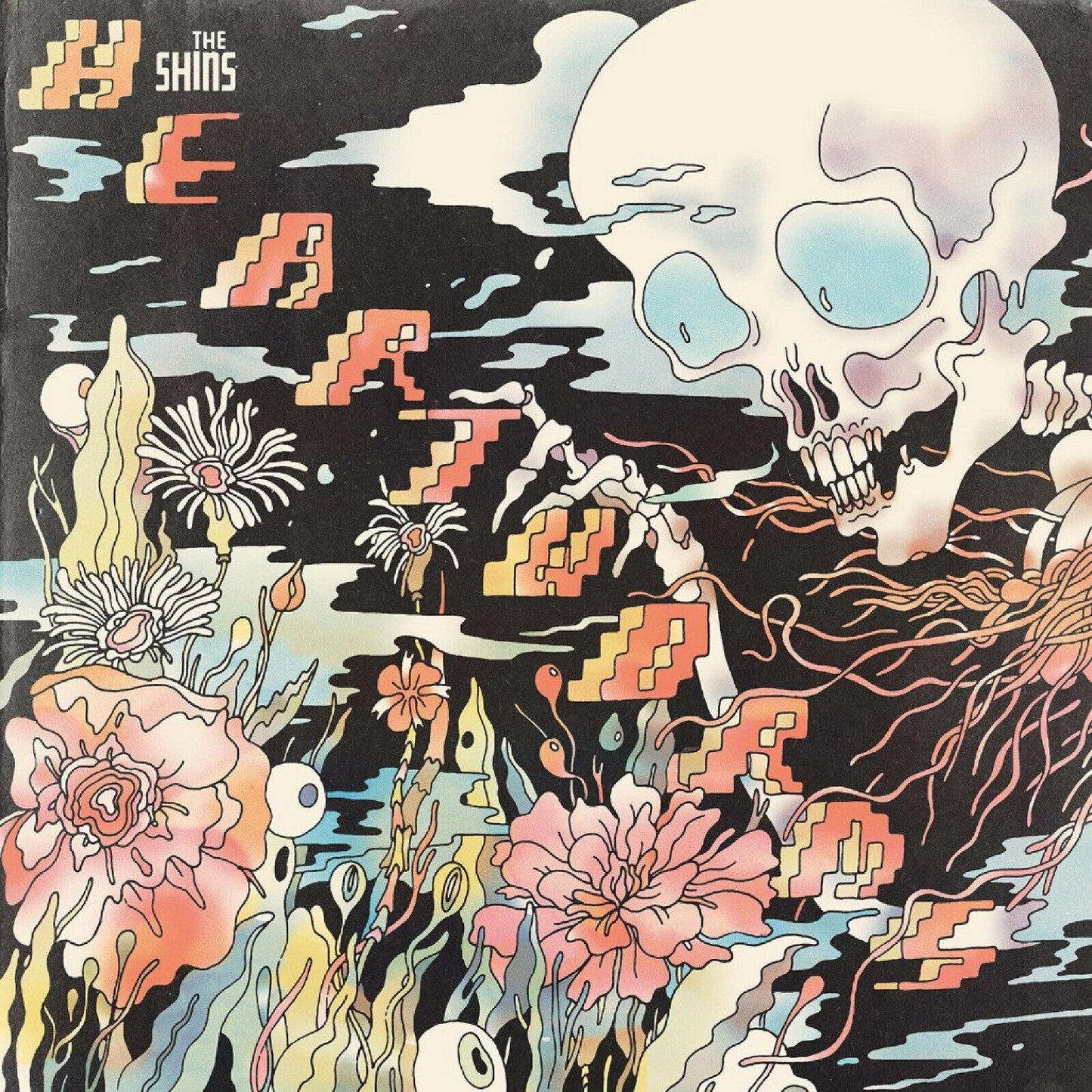 The Shins Album Cover Art Music Poster Iconic Indie Rock Band Print - xonomax