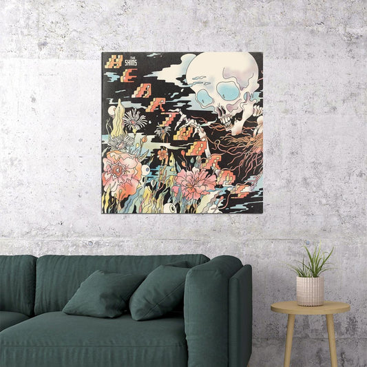 The Shins Album Cover Art Music Poster Iconic Indie Rock Band Print - xonomax