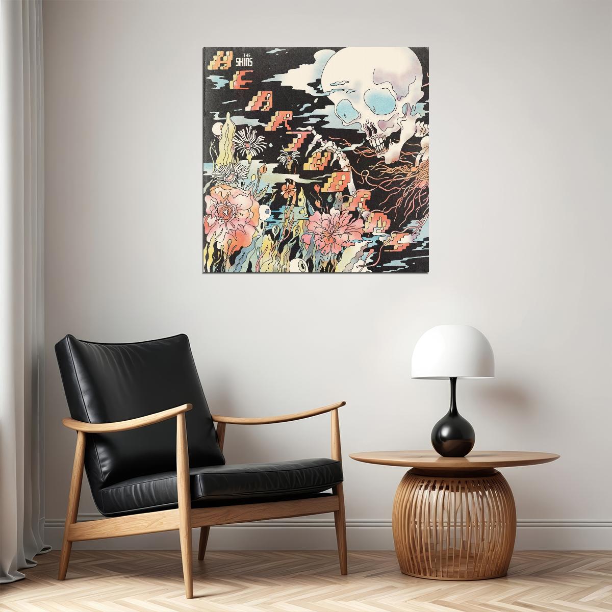 The Shins Album Cover Art Music Poster Iconic Indie Rock Band Print - xonomax