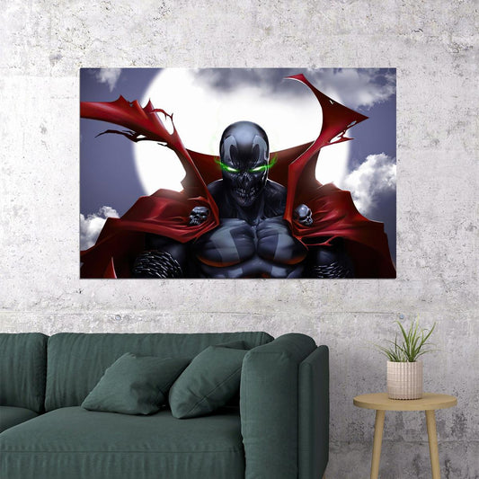 Spawn Comic Book Poster Iconic Antihero Print - xonomax