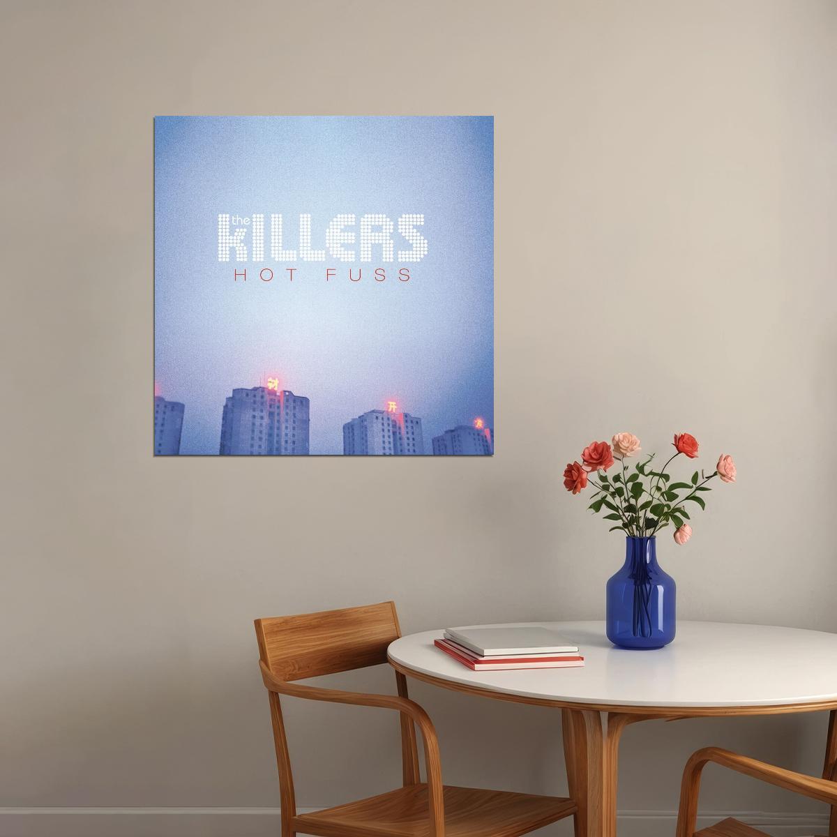 The Killers Hot Fuss Album Cover Art Music Poster Iconic Rock Band Print