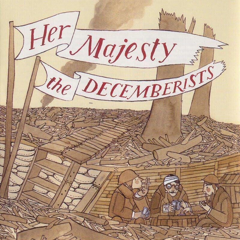 The Decemberists Her Majesty The Decemberists Cover Art Music Poster Iconic Indie Rock Band Print - xonomax