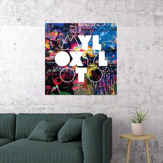 Coldplay Album Cover Art Alternative Rock Music Poster Band Music Print - xonomax