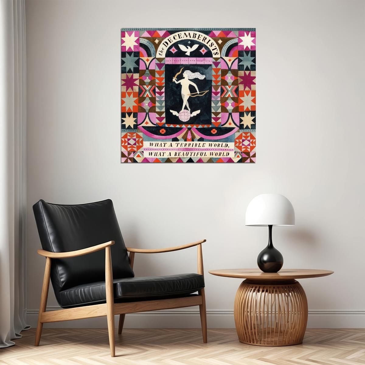 The Decemberists What A Terrible World Cover Art Music Poster Iconic Indie Rock Band Print - xonomax