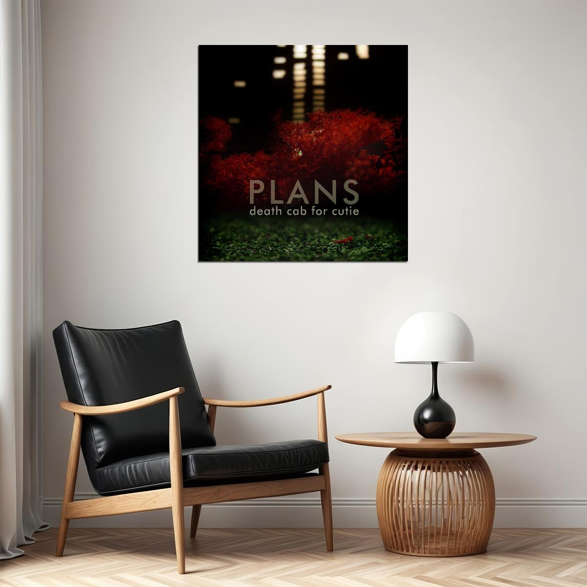 Death Cab For Cutie Band Poster Indie Rock Music Wall Art Alternative Band Print - xonomax