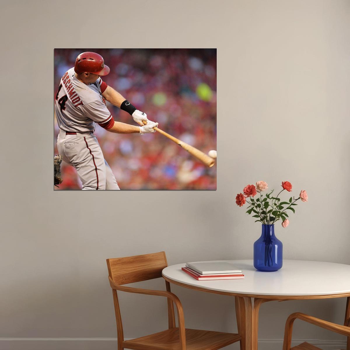 Paul Goldschmidt Baseball Poster Mlb Player Wall Art - xonomax