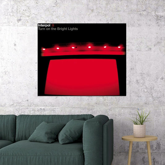 Interpol Album Cover Art Indie Rock Music Poster Alternative Band Music Print - xonomax