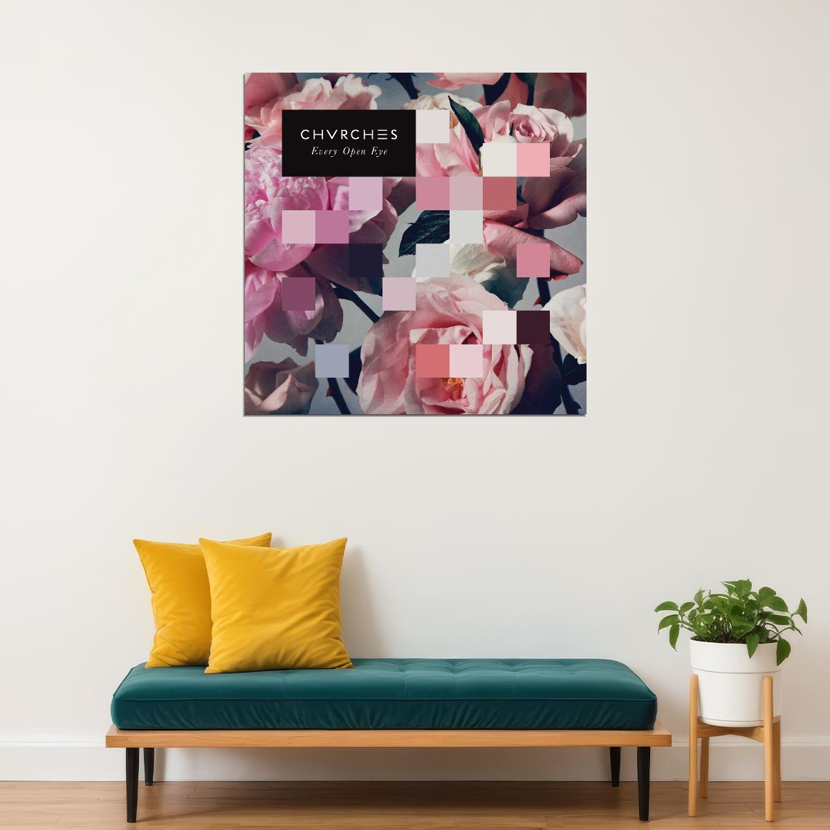 Chvrches Album Cover Art Synth-pop Music Poster Band Music Print - xonomax