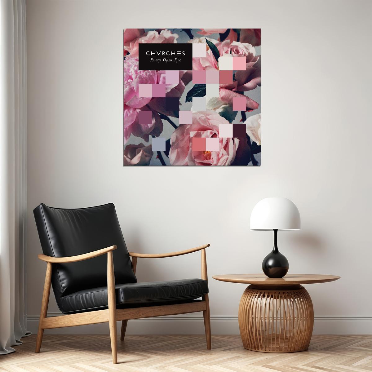 Chvrches Album Cover Art Synth-pop Music Poster Band Music Print - xonomax